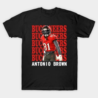 Tampa Bay Buccaneers Antonio Brown 81 T-Shirt